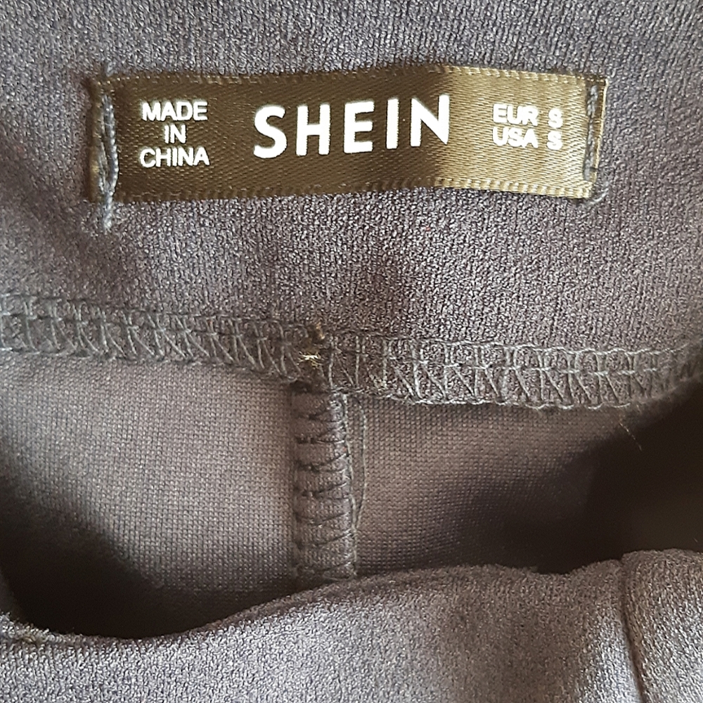SHEIN backless navy dress - Picture 3 of 5